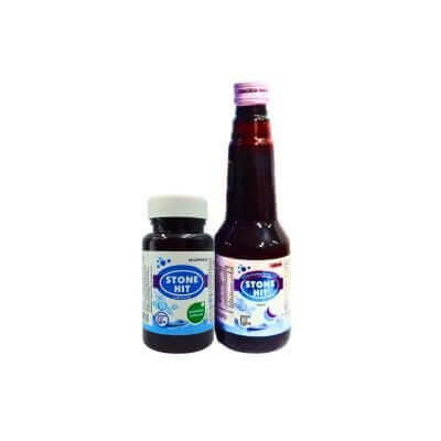 Stone Hit Syrup & Stone Hit Capsule(combo) - HEALTH AIM PHARMACY
