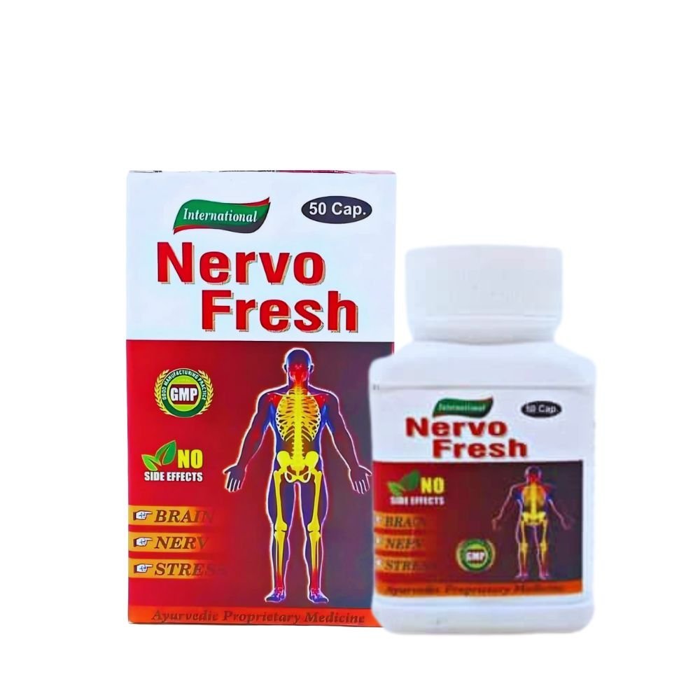 Stress Relief Nervo Fresh For Improves Memory (pack of 2) - HEALTH AIM PHARMACY