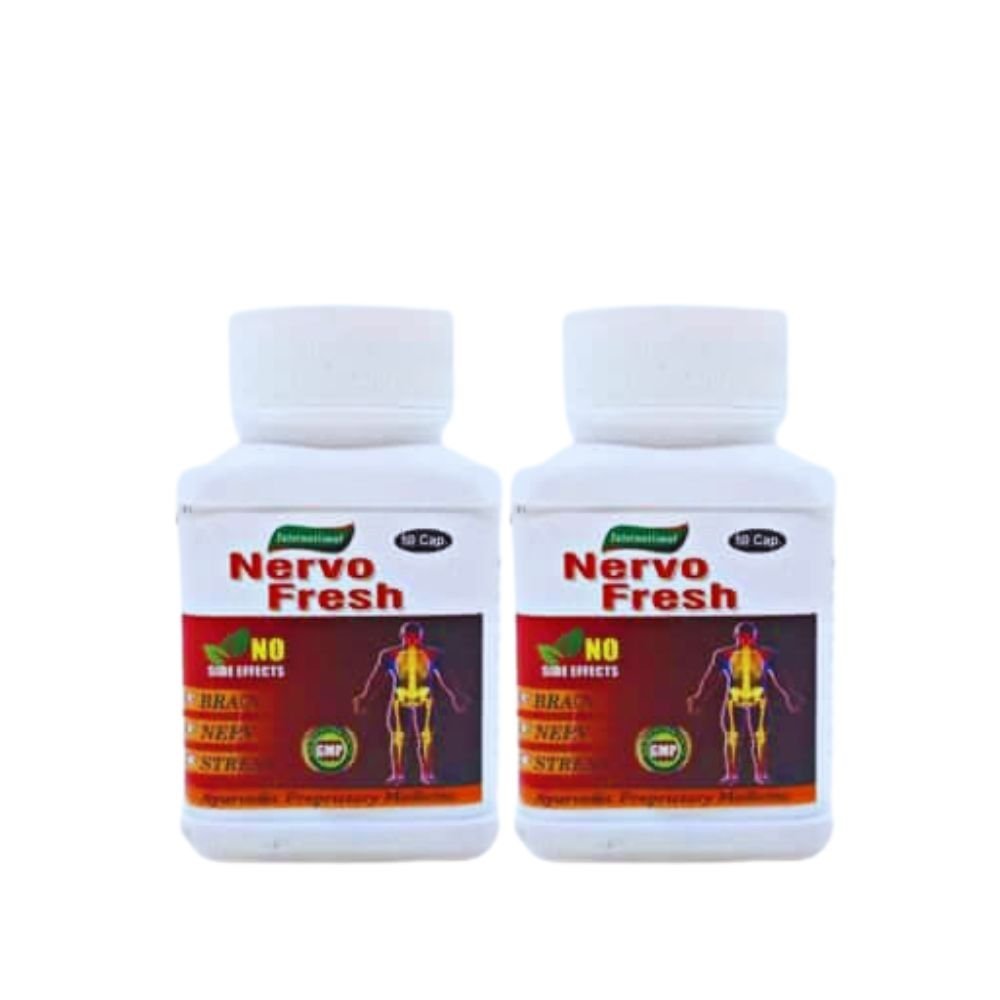 Stress Relief Nervo Fresh For Improves Memory (pack of 2) - HEALTH AIM PHARMACY
