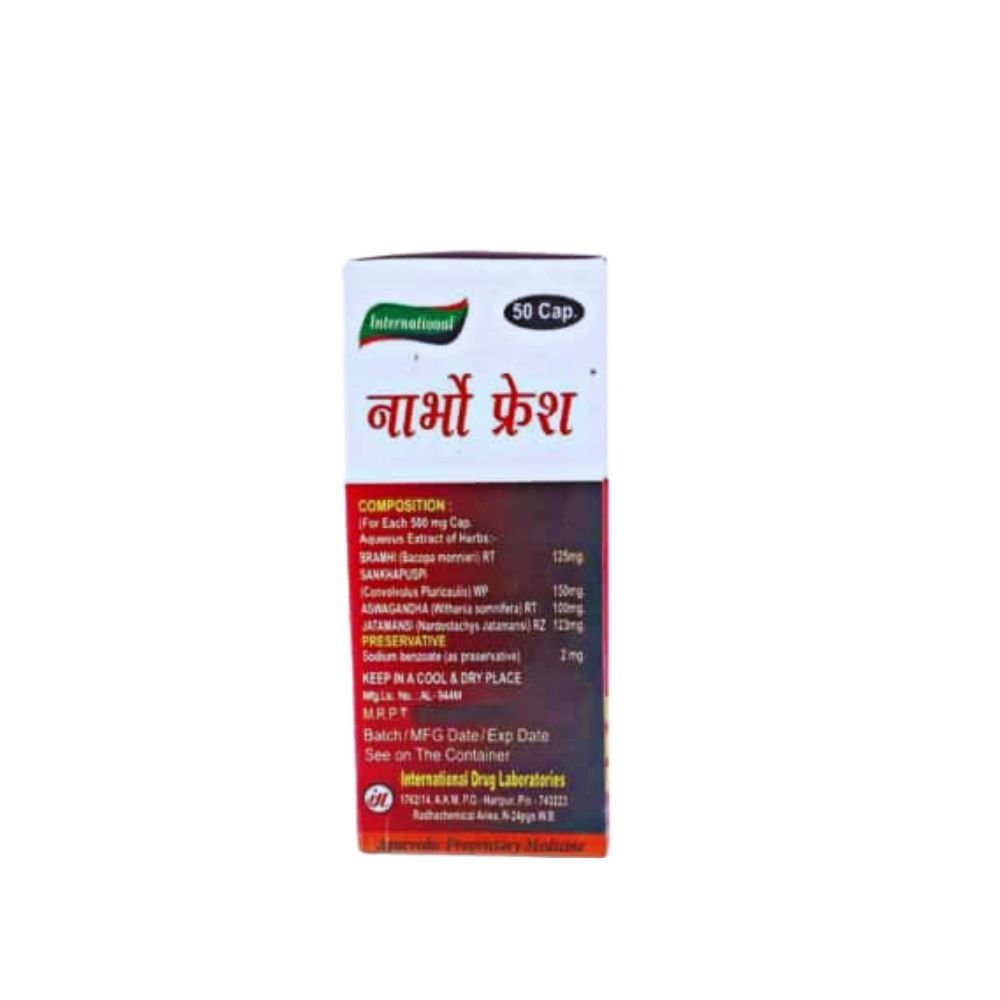 Stress Relief Nervo Fresh For Improves Memory (pack of 2) - HEALTH AIM PHARMACY