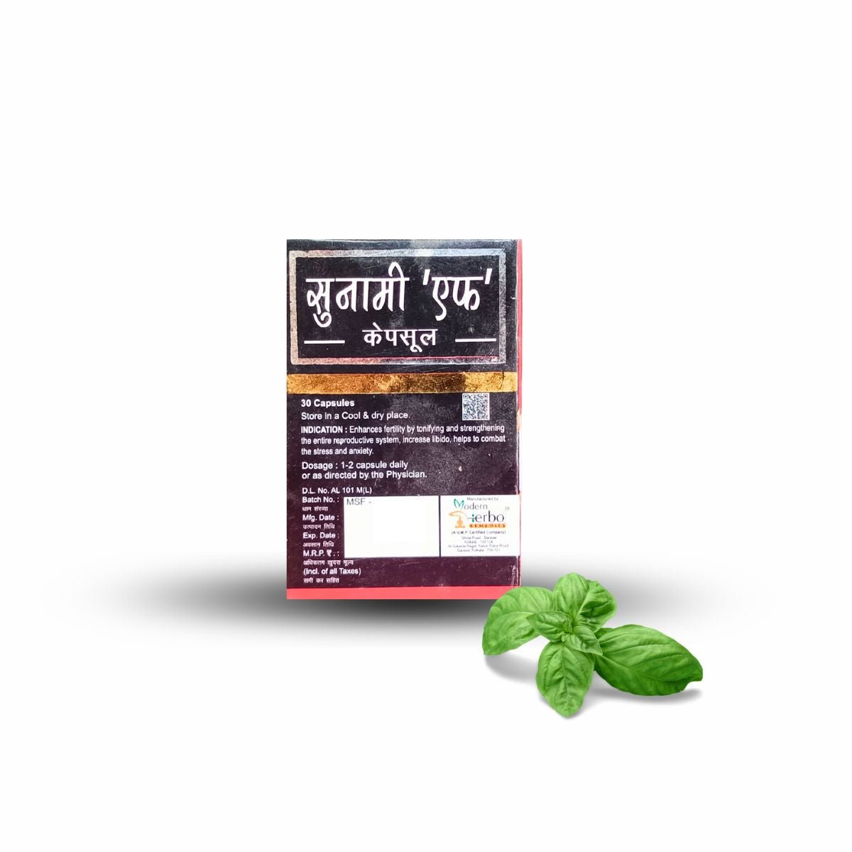 Sunami F Capsule 30 Capsules – Ayurvedic Female Energy & Vitality Booster - HEALTH AIM PHARMACY