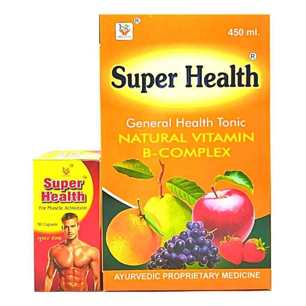 Super Health Tonic And Capsule(combo pack) - HEALTH AIM PHARMACY