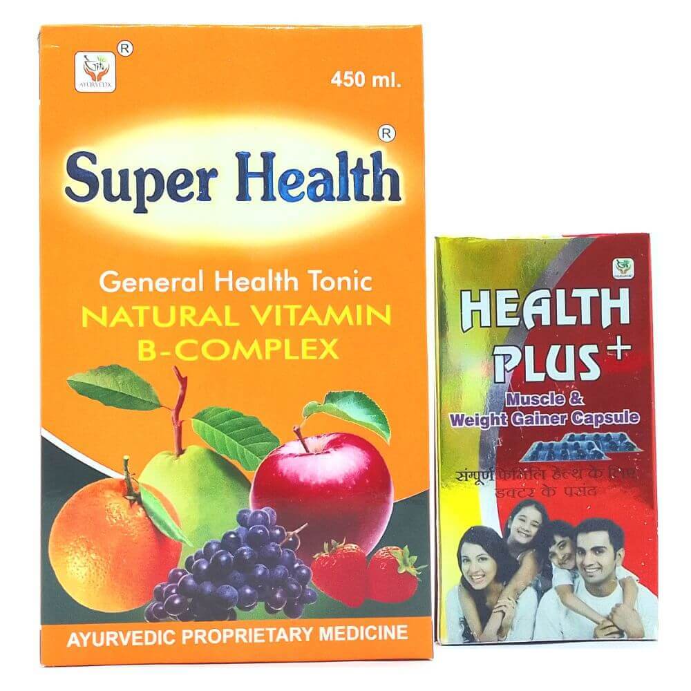 Super Health Tonic & Health Plus+ Capsule(combo). - HEALTH AIM PHARMACY