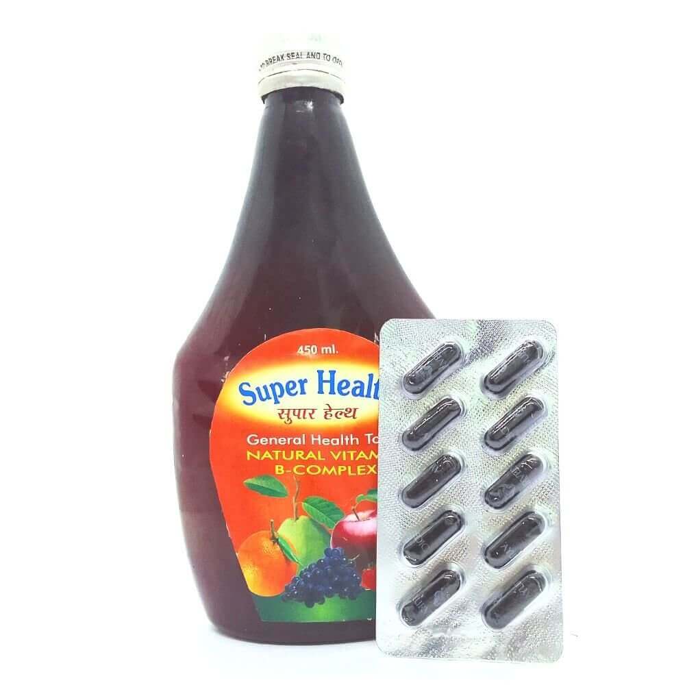 Super Health Tonic & Health Plus+ Capsule(combo). - HEALTH AIM PHARMACY