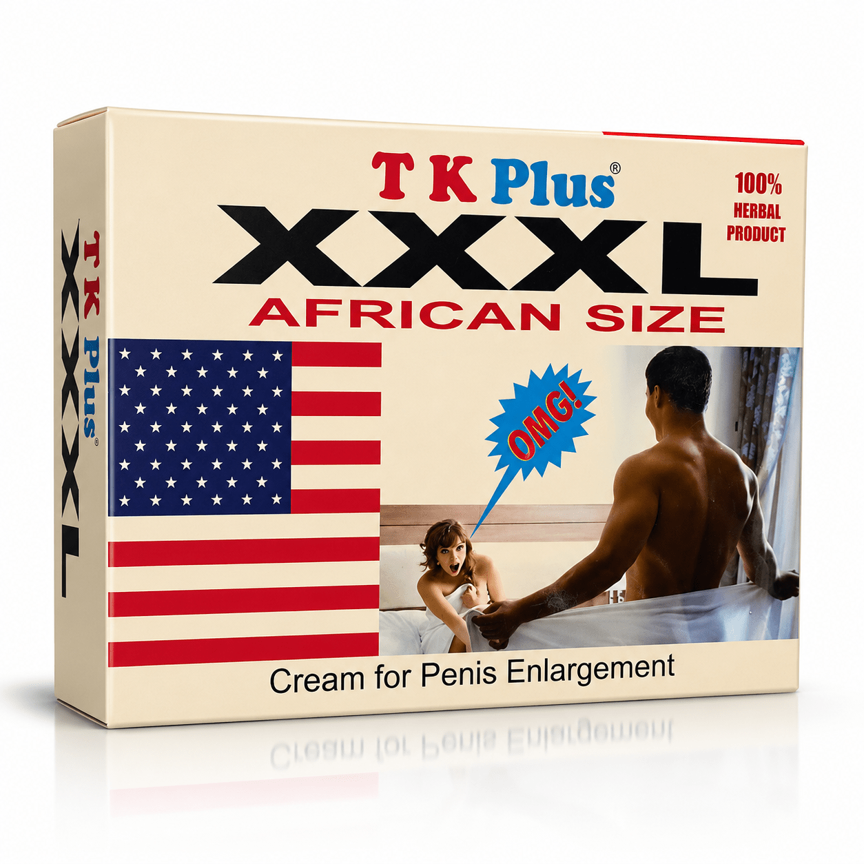 T K Plus XXXL African Size Cream (pack of 2) - HEALTH AIM PHARMACY