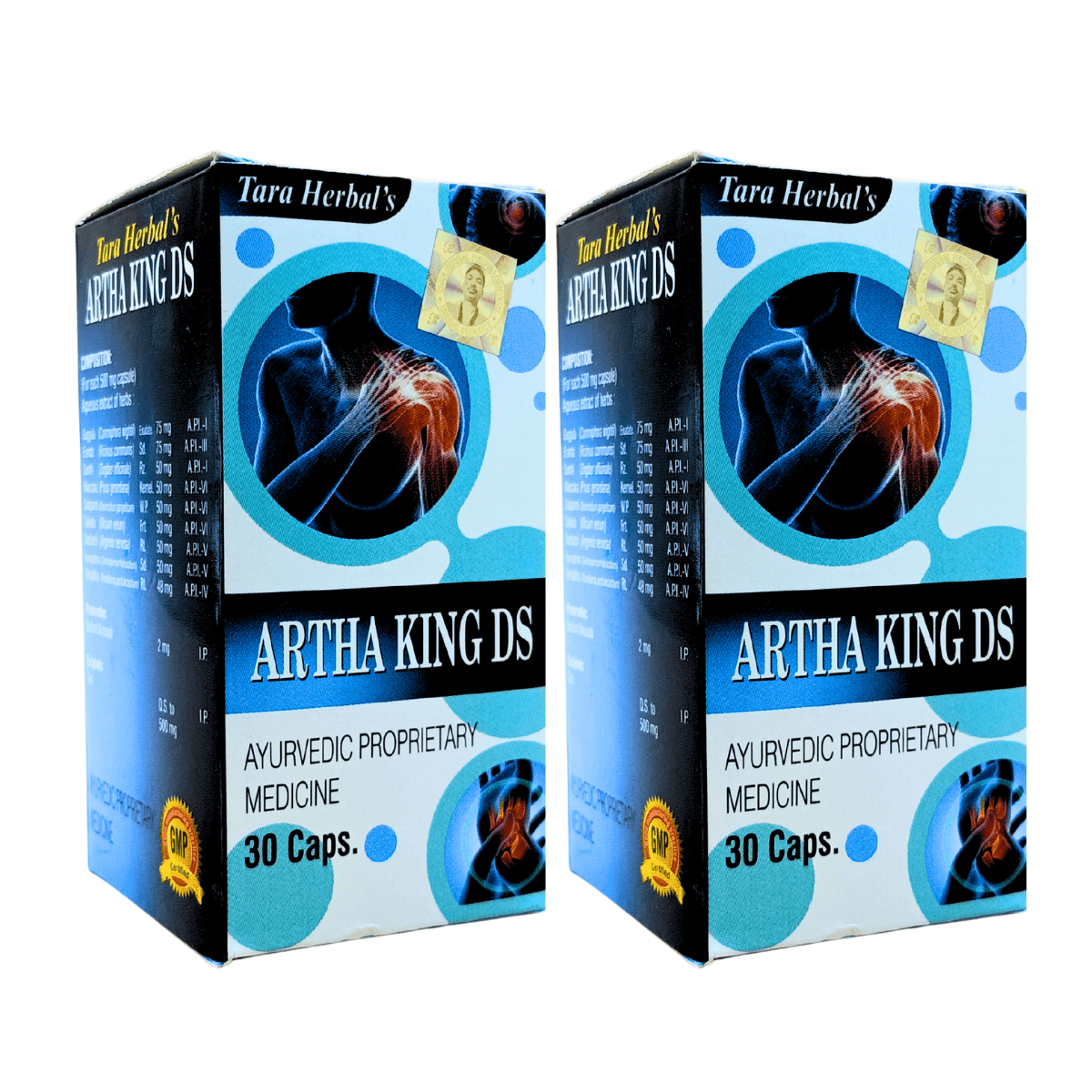 Tara Herbal Artha King Ds Capsule For Arthritis Relief 30 Caps | Pack of 2 - HEALTH AIM PHARMACY