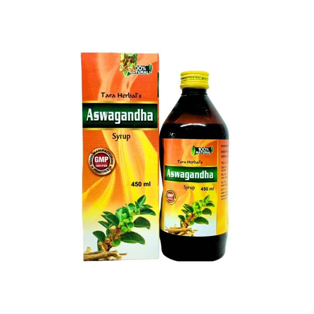 Tara Herbal's Ayurvedic Aswagandha Syrup 450ml Pack Of 2 - HEALTH AIM PHARMACY
