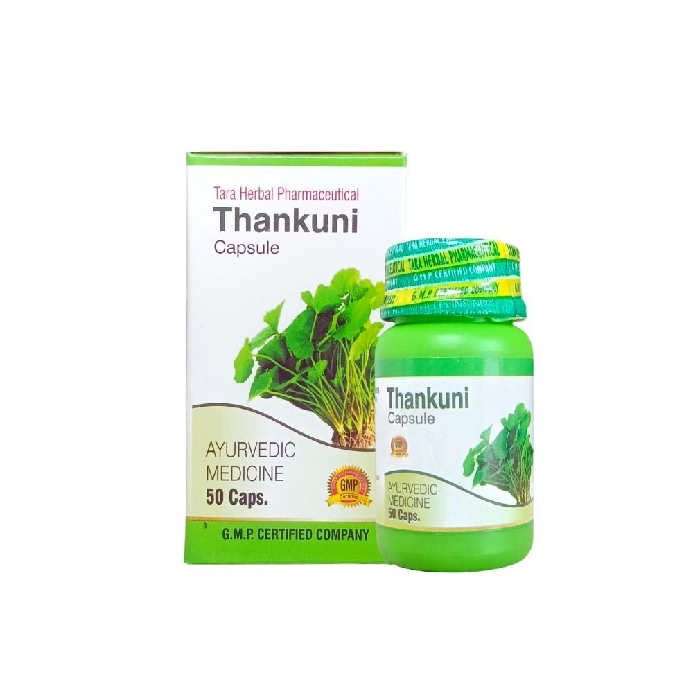Tara herbal's Ayurvedic Thankuni capsule for Reduces Stress.(pack of 2) - HEALTH AIM PHARMACY