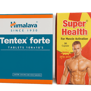 Tentex Forte + Super Health – Men’s Strength & Stamina Kit - HEALTH AIM PHARMACY