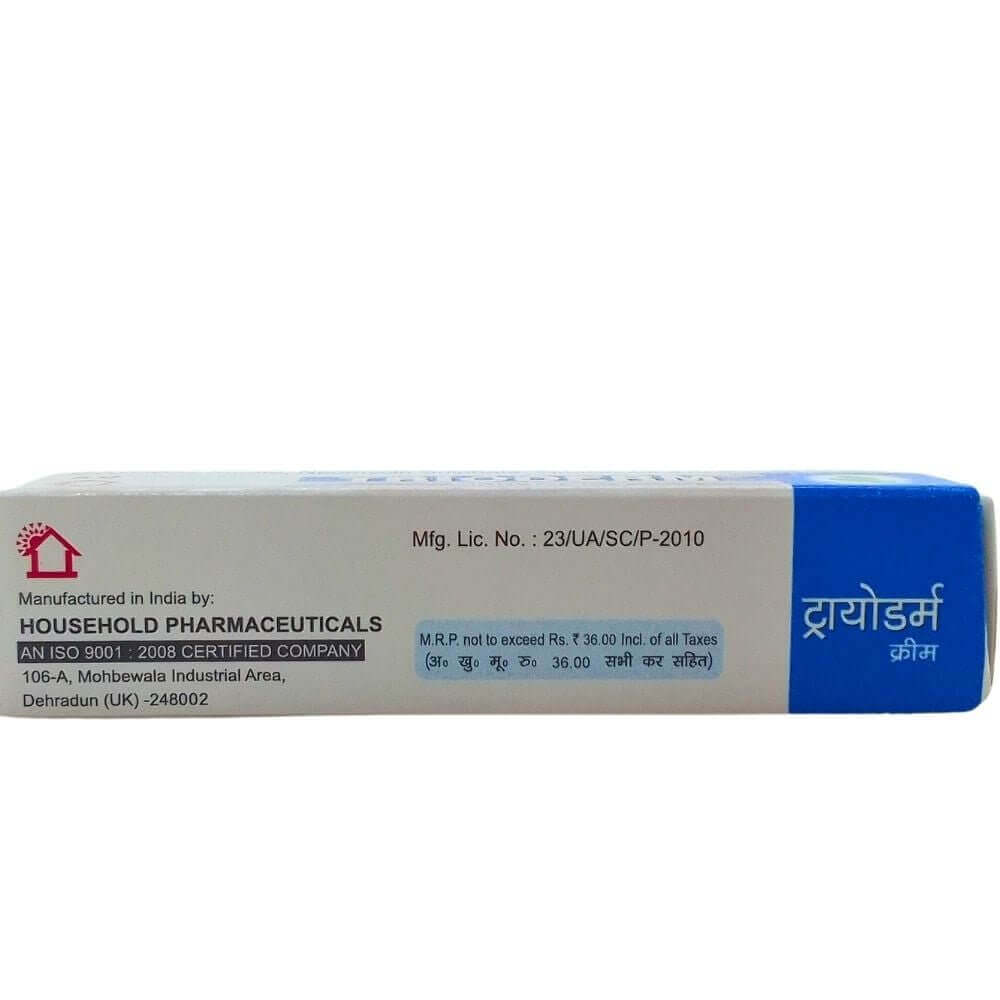Trioderm For Rash TRIODERM Skin Cream 5G (pack of 10) - HEALTH AIM PHARMACY – HEALTH AIM ...
