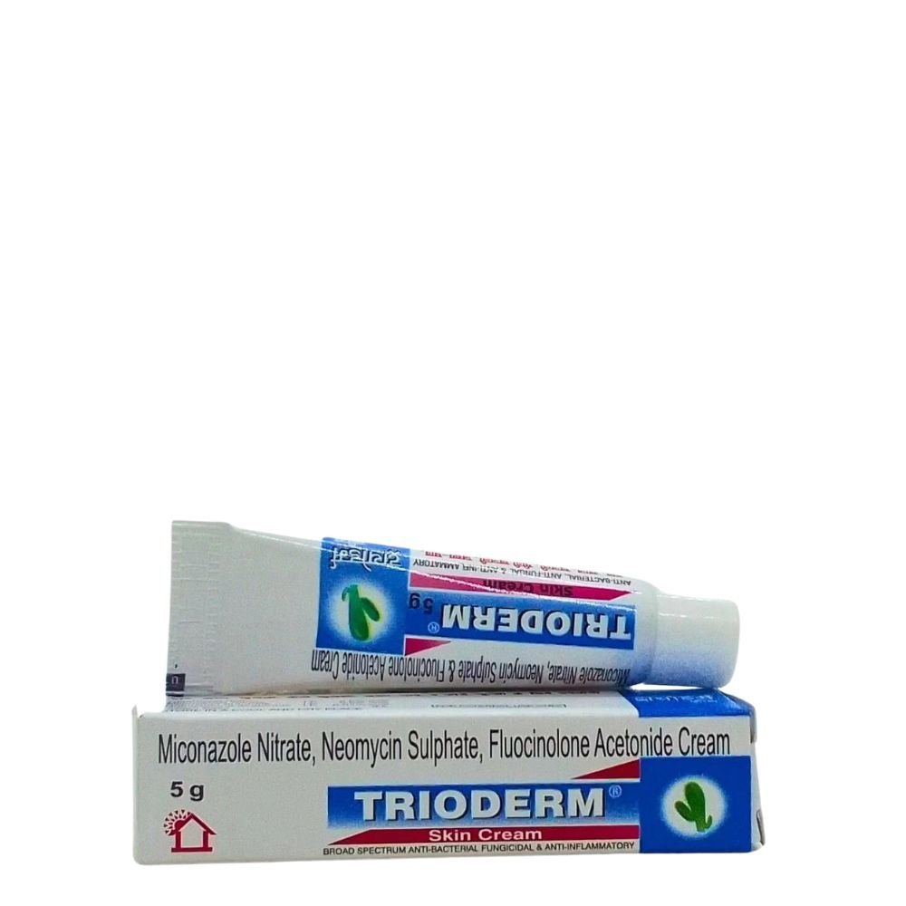 Trioderm Skin Cream 5gm (pack of 8) - HEALTH AIM PHARMACY