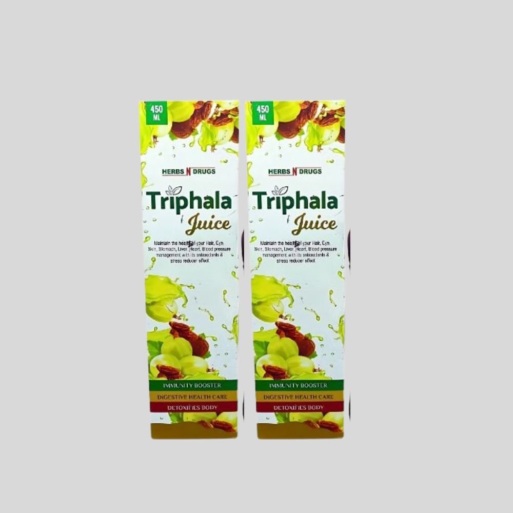 Triphala Juice 450ml. (pack of 2) - HEALTH AIM PHARMACY