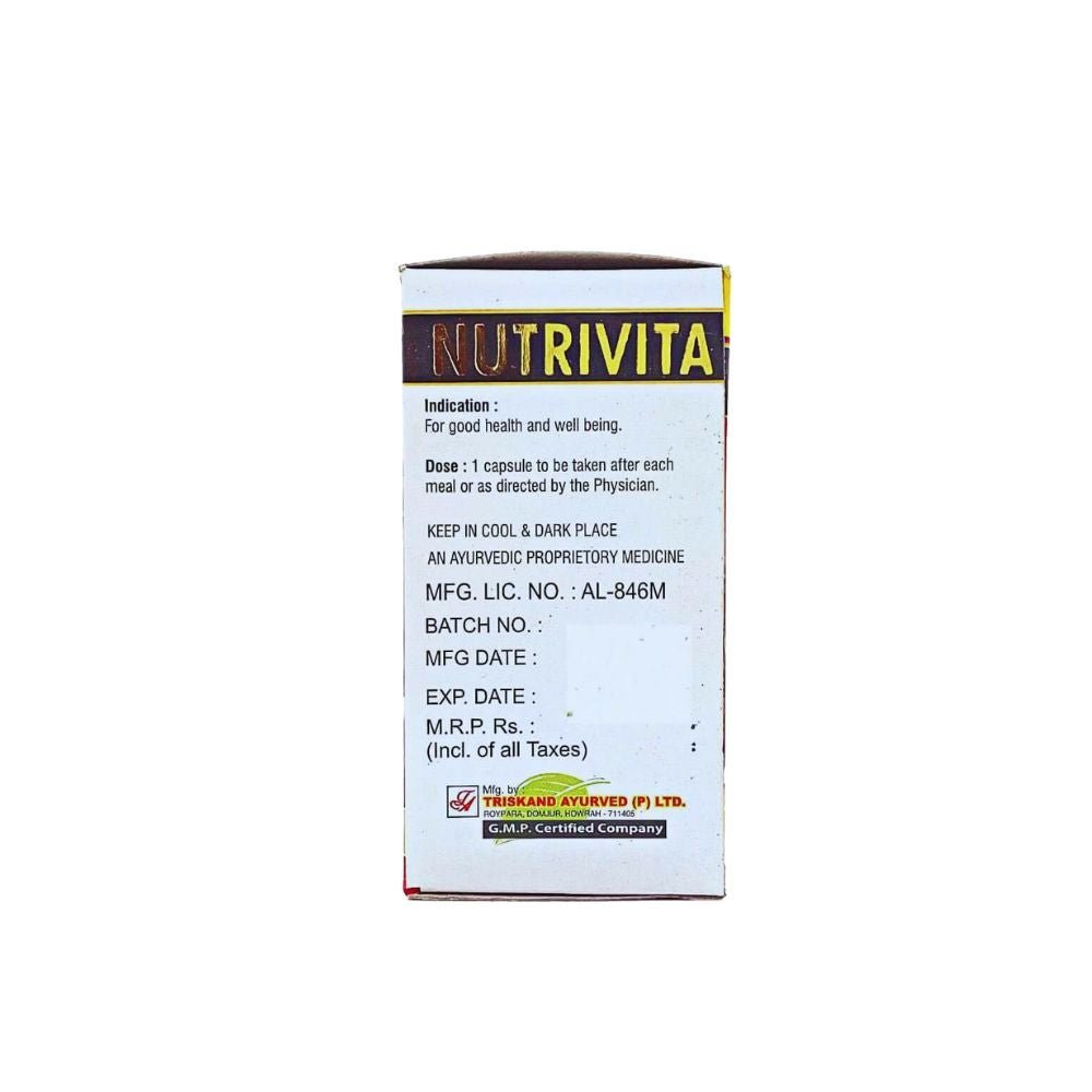 Triskand Ayurvedic Nutrivita Capsule(pack of 2) - HEALTH AIM PHARMACY