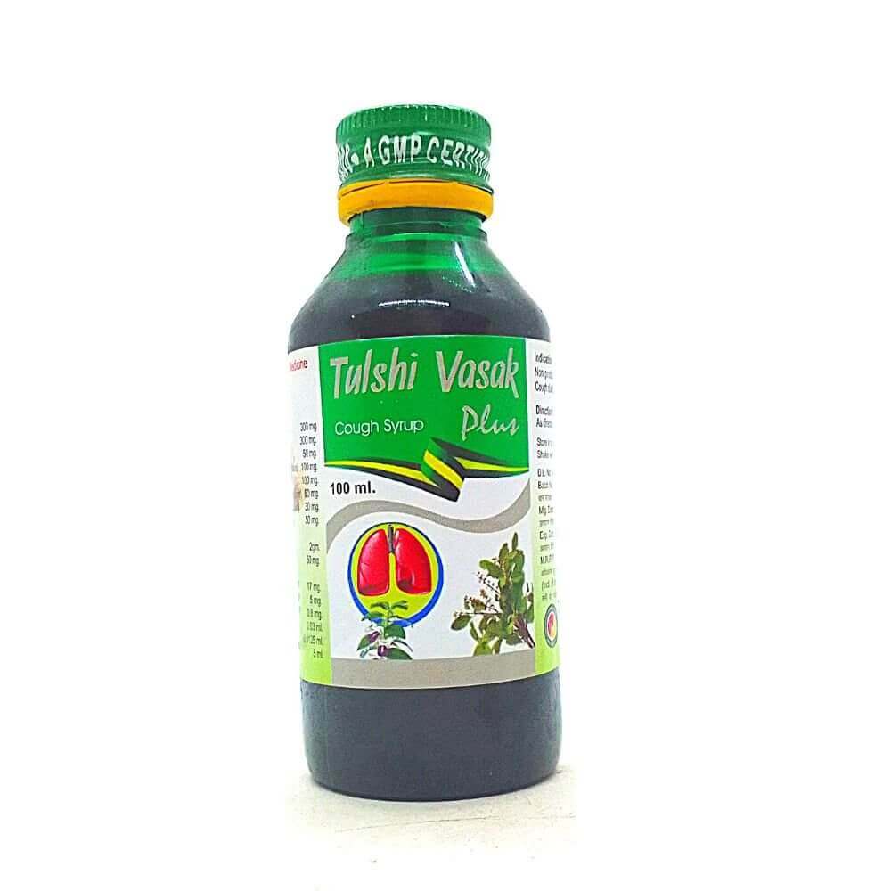 Tulshi Vasak Plus Syrup (pack of 8) - HEALTH AIM PHARMACY