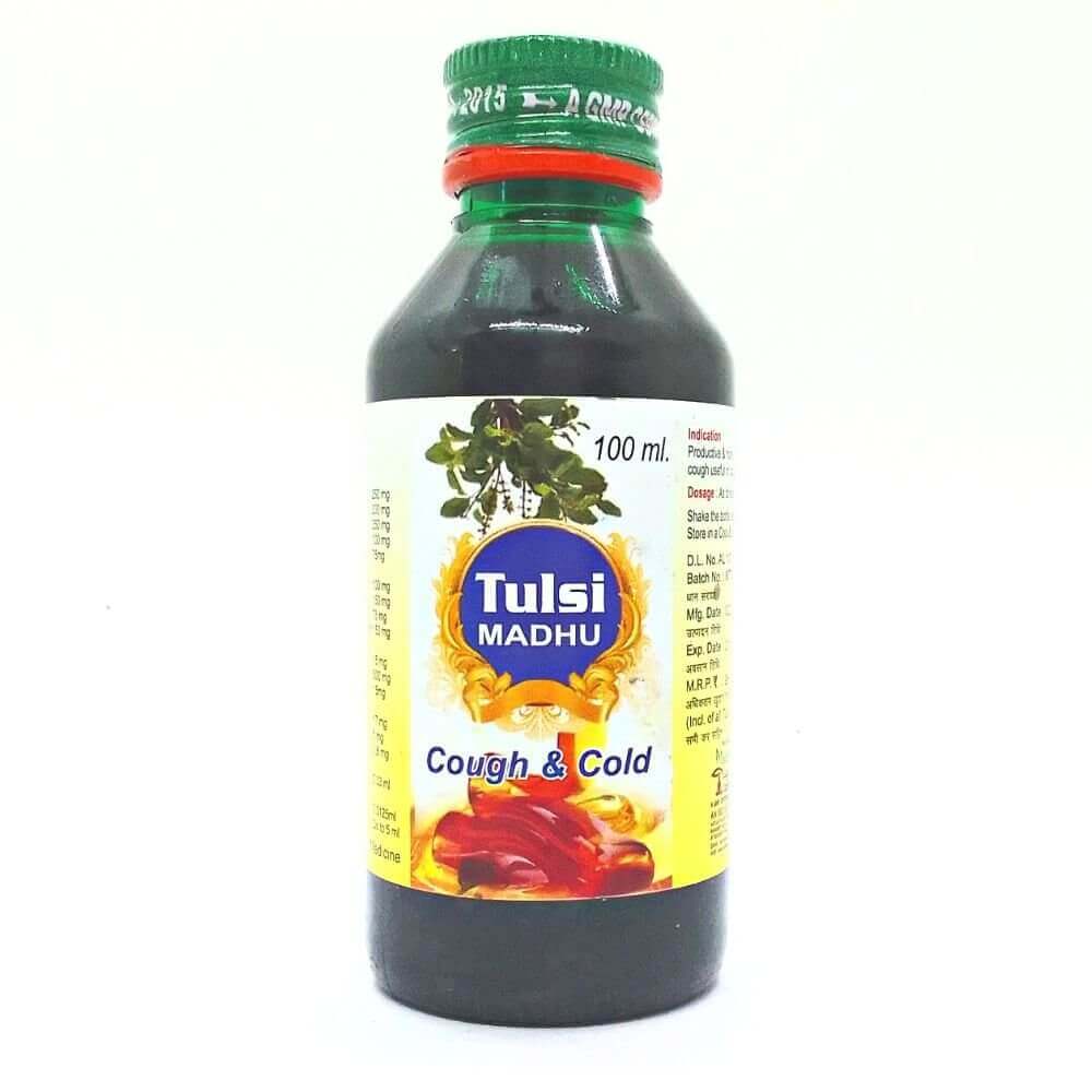 TULSI MADHU 100ML(PACK OF 4) - HEALTH AIM PHARMACY