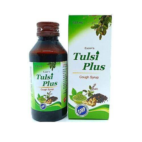 Tulsi Plus syrup 100ml ( pack of 4) - HEALTH AIM PHARMACY
