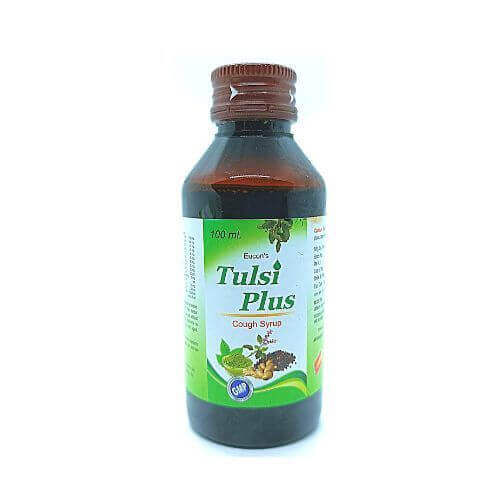 Tulsi Plus syrup 100ml ( pack of 4) - HEALTH AIM PHARMACY
