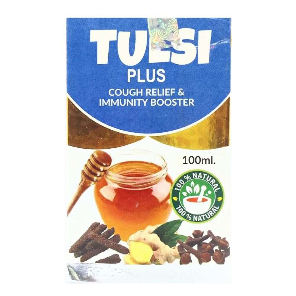 Tulsi Plus Syrup (PACK OF 5) - HEALTH AIM PHARMACY