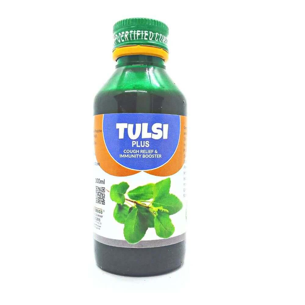Tulsi Plus Syrup (PACK OF 5) - HEALTH AIM PHARMACY