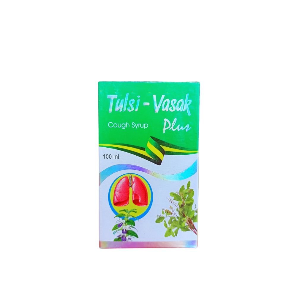 Tulsi - Vasak Plus Syrup 100ml. (pack of 3) - HEALTH AIM PHARMACY