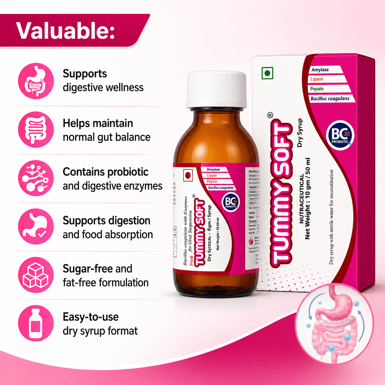 TUMMY SOFT DRY SYRUP - HEALTH AIM PHARMACY