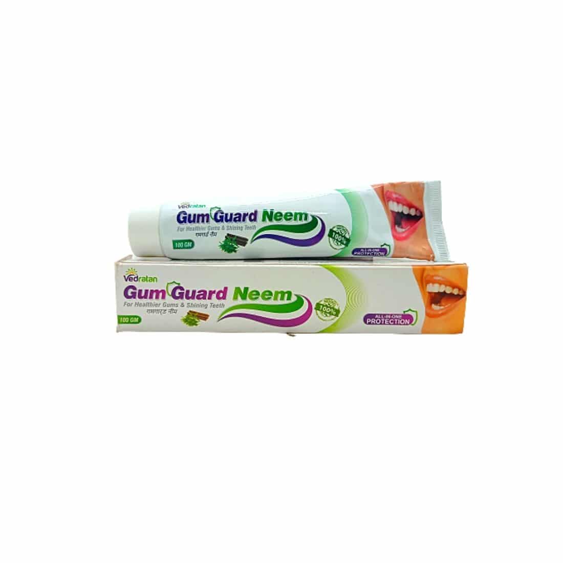 Vedratan Gum Guard Neem Tooth Paste(Pack 0f 3) - HEALTH AIM PHARMACY