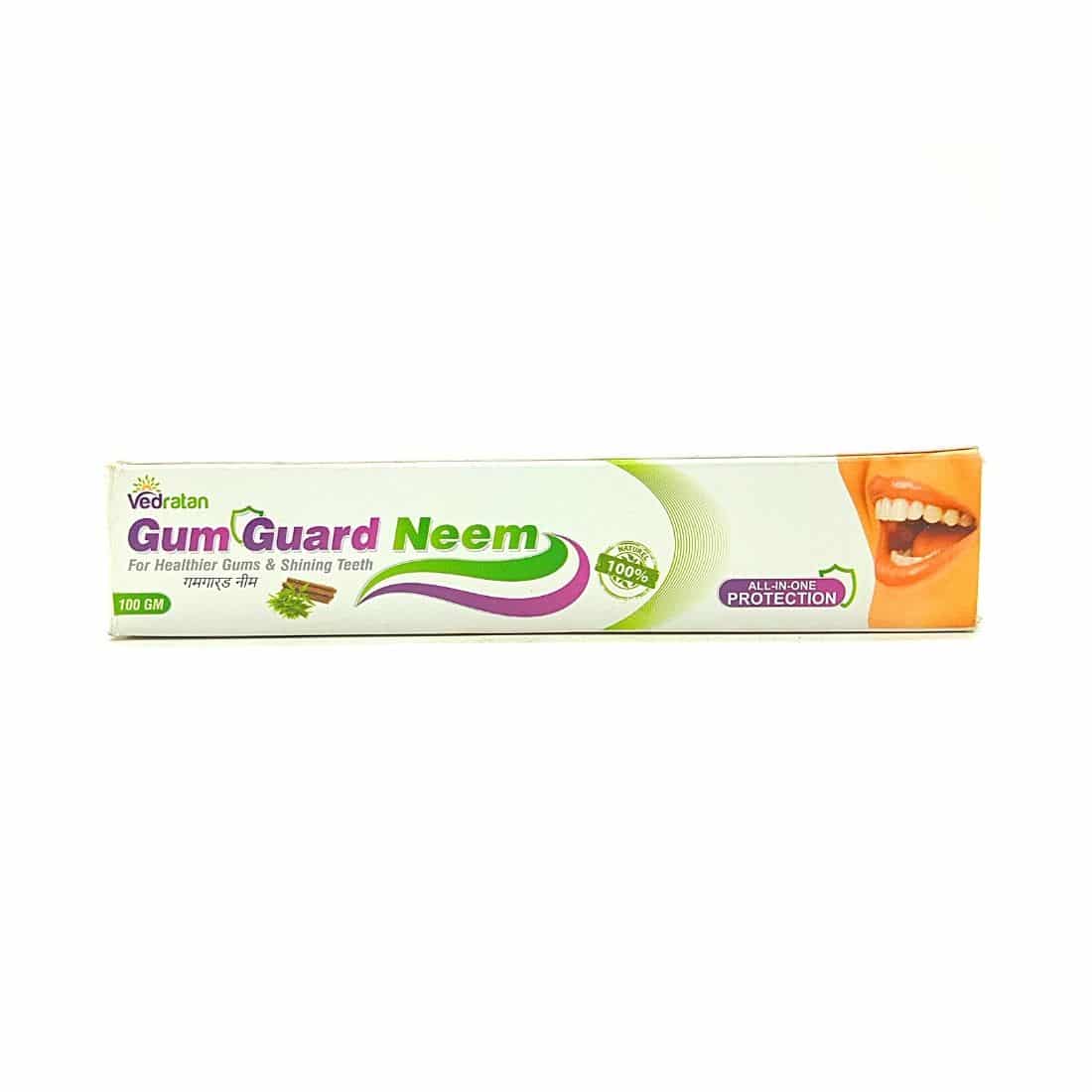 Vedratan Gum Guard Neem Tooth Paste(Pack 0f 3) - HEALTH AIM PHARMACY
