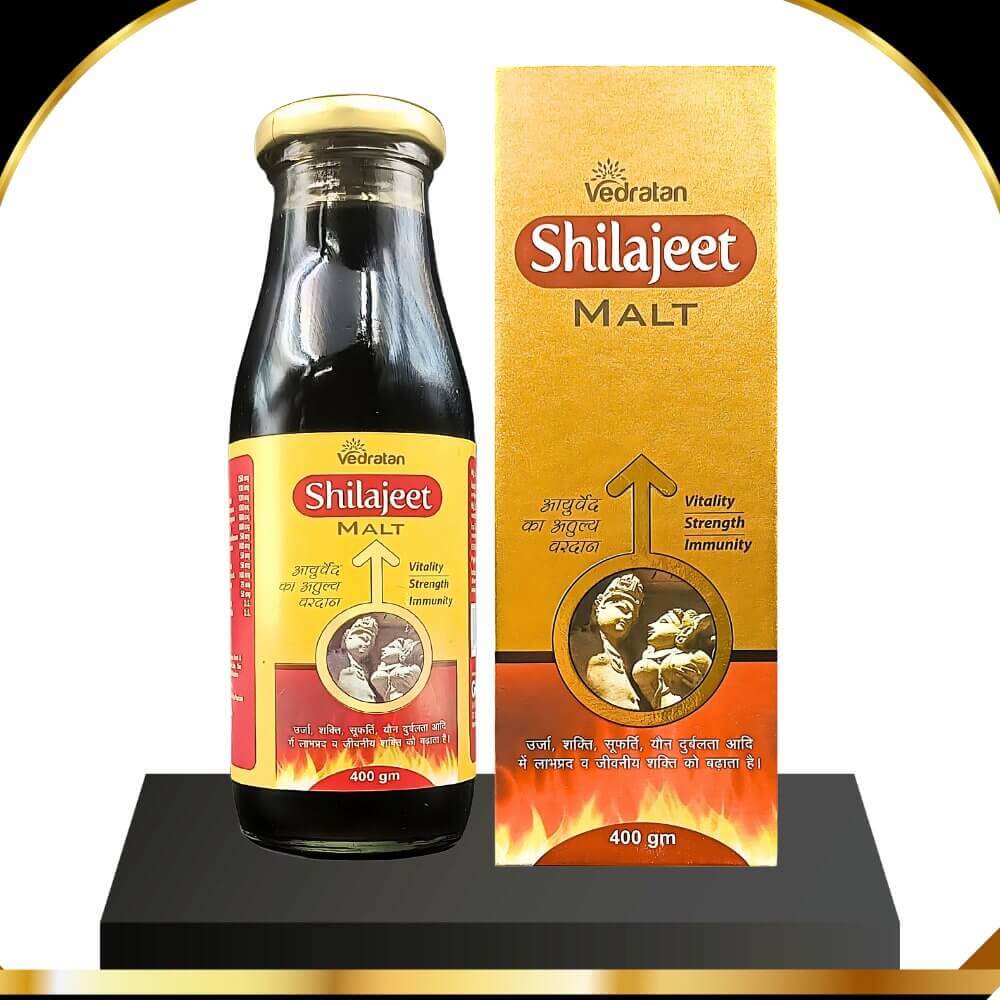 Vedratan Shilajeet Malt 400gm (pack of 2) - HEALTH AIM PHARMACY