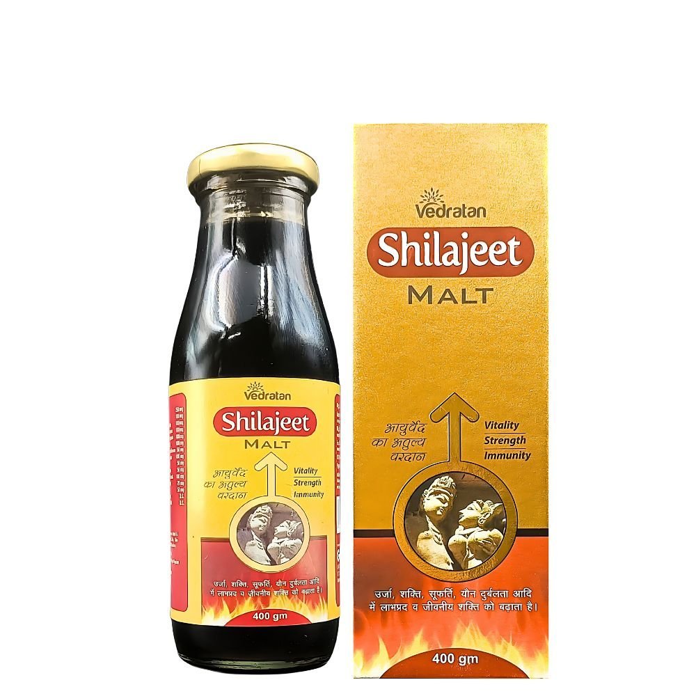 Vedratan Shilajeet Malt for Immunity 400gm. - HEALTH AIM PHARMACY