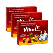 Vibel Capsule For Multivitamin and Multimineral Capsule | 10Caps | Pack Of 3 - HEALTH AIM PHARMACY