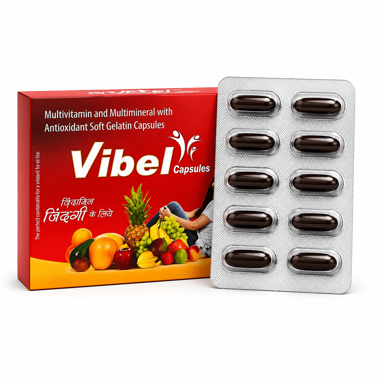Vibel Capsule For Multivitamin and Multimineral Capsule | 10Caps | Pack Of 3 - HEALTH AIM PHARMACY