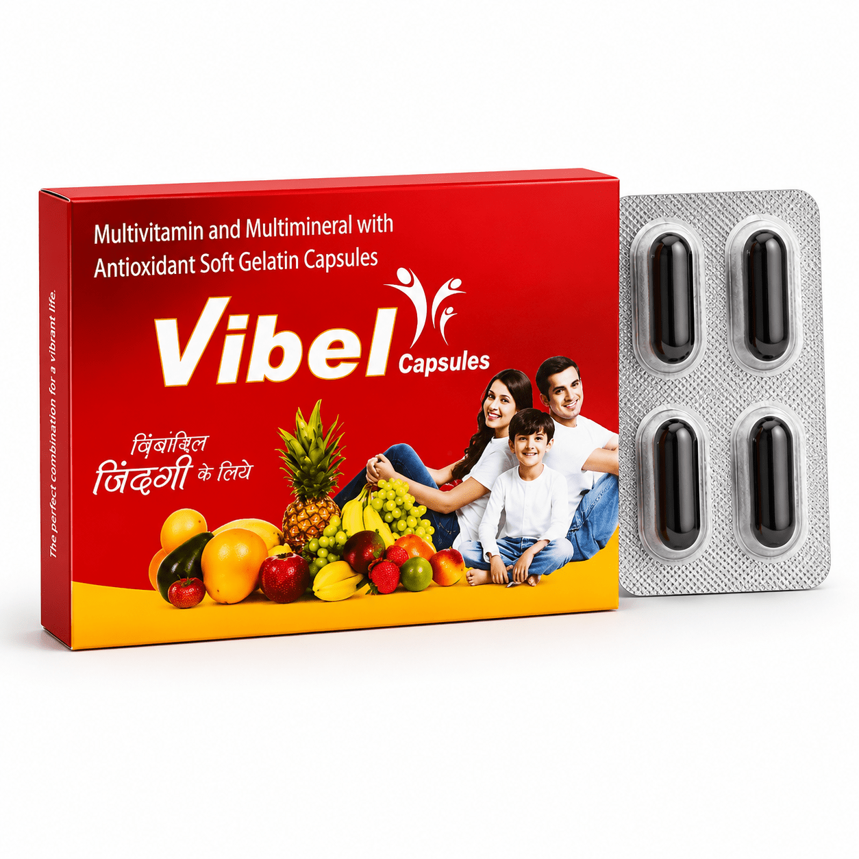 Vibel Capsule For Multivitamin and Multimineral Capsule | 10Caps | Pack Of 3 - HEALTH AIM PHARMACY