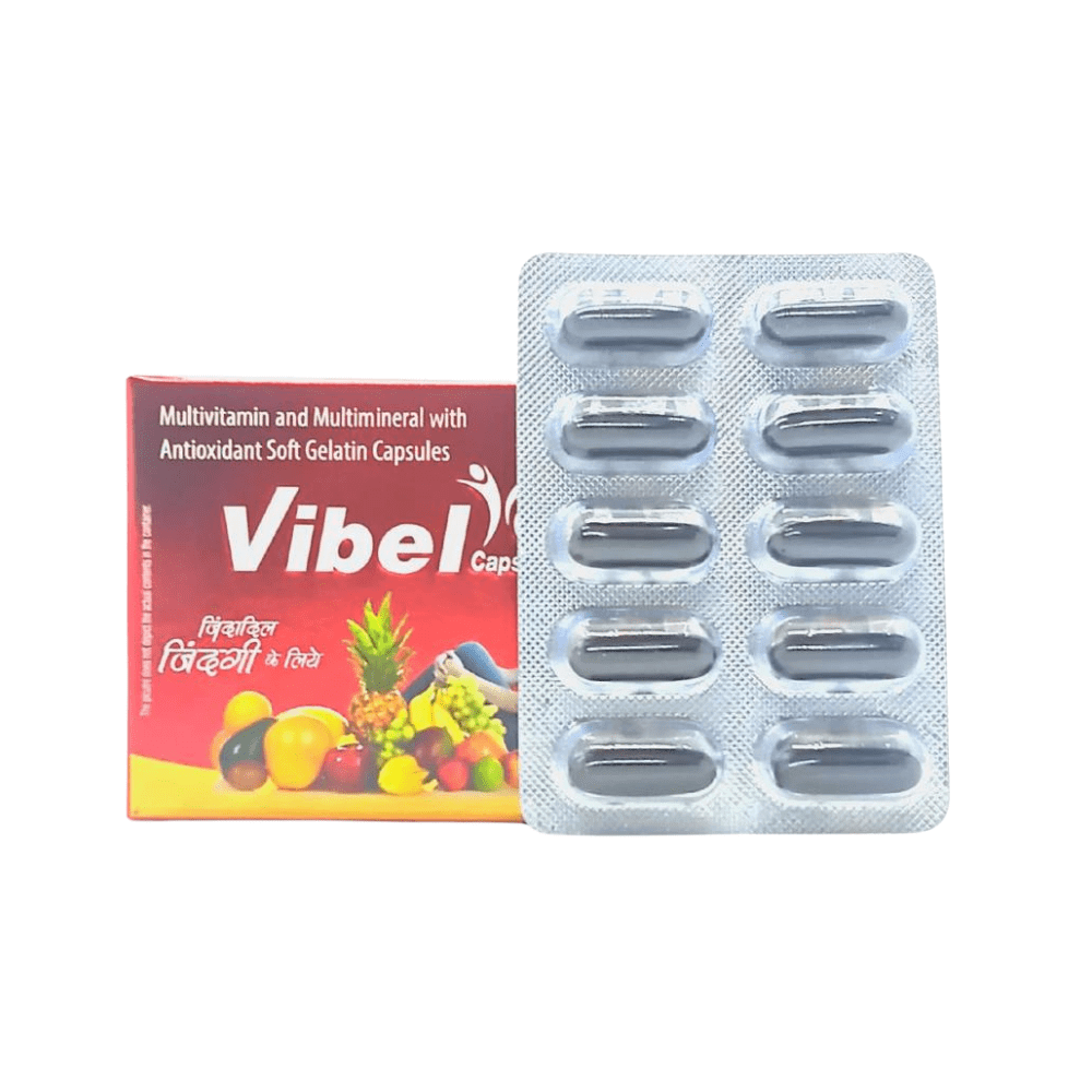 Vibel Multivitamin Capsule (Pack Of 3) - HEALTH AIM PHARMACY