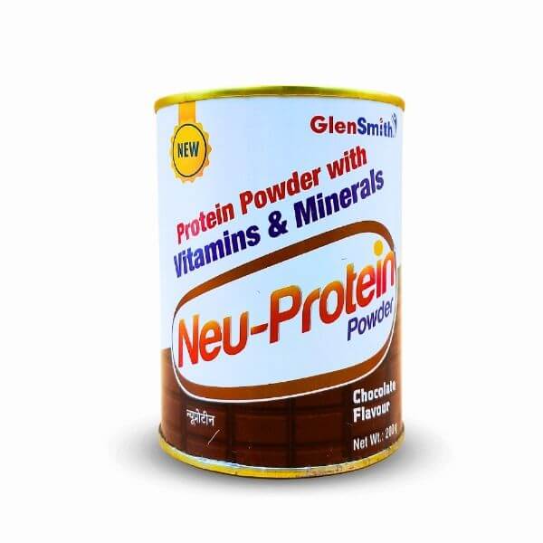 Vitamin Minerals Supplements Neu - Protein Powder 200gm (chocolate) - HEALTH AIM PHARMACY