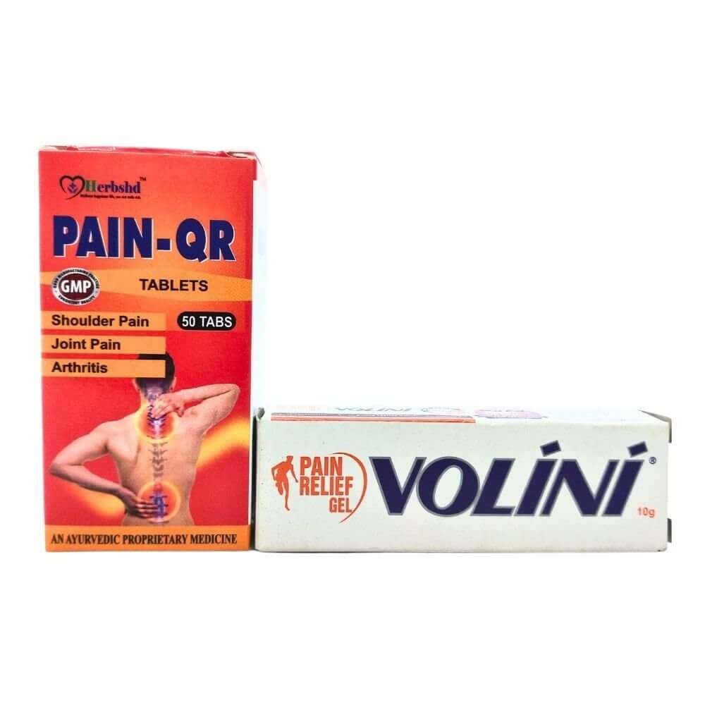 Volini gel 10g & Pain QR tablet (combo pack) - HEALTH AIM PHARMACY