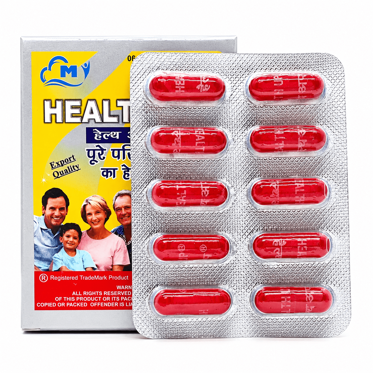 Weight Gainer Health Up Capsule for Healthy Life | Pack of 3 - HEALTH AIM PHARMACY