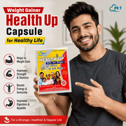 Weight Gainer Health Up Capsule for Healthy Life | Pack of 3 - HEALTH AIM PHARMACY