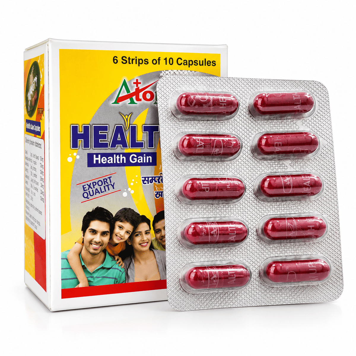 Weight Gainer Health Up Capsule for Healthy Life | Pack of 3 - HEALTH AIM PHARMACY