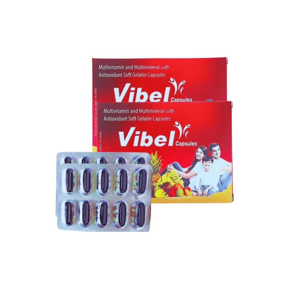 Well being Nutrition Vibel Multivitamin Capsule (pack of 2) - HEALTH AIM PHARMACY