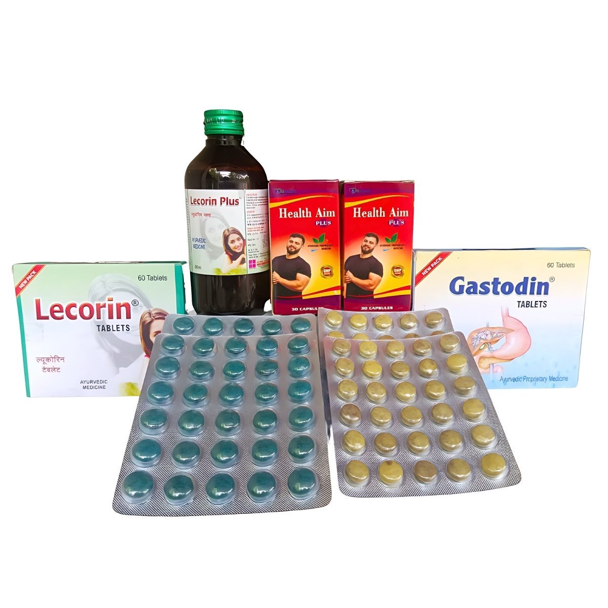 White discharge combo pack Lecorin plus 2 pics - HEALTH AIM PHARMACY