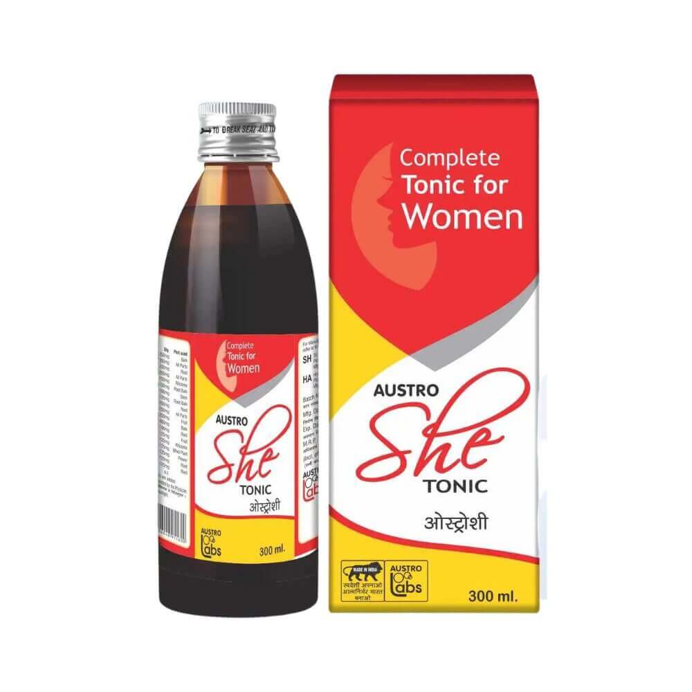 Women's Health Austro She Tonic 300ml & Capsule (pack of 2) - HEALTH AIM PHARMACY