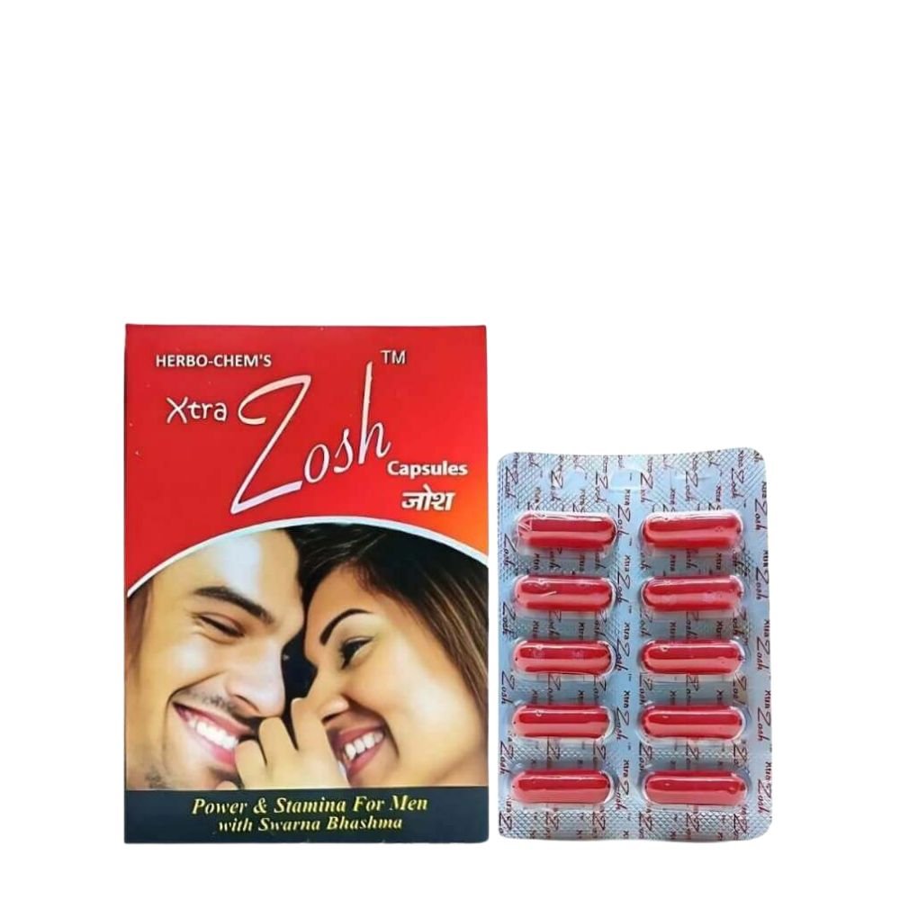 Xtra Zosh Capsules for Erectile dysfunction (pack of 3) - HEALTH AIM PHARMACY