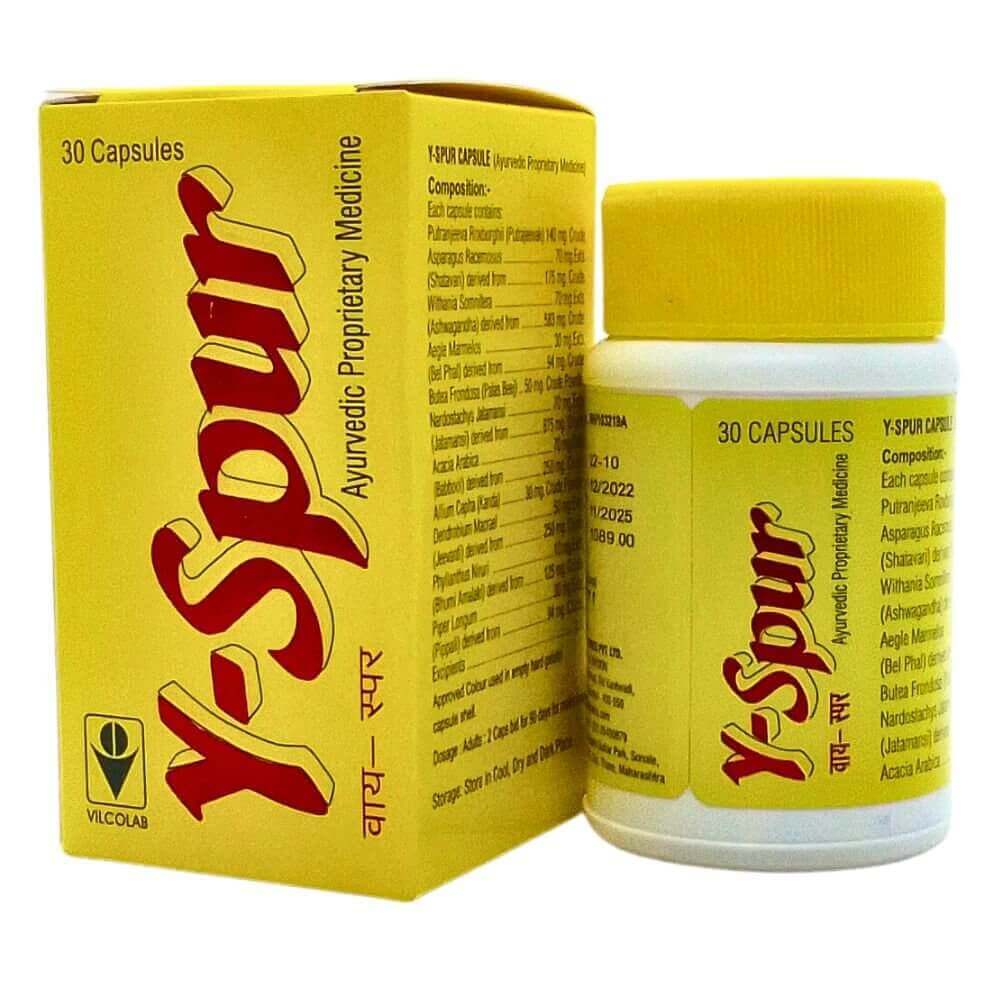 Y Spur Capsule For increase sperm count in men - HEALTH AIM PHARMACY