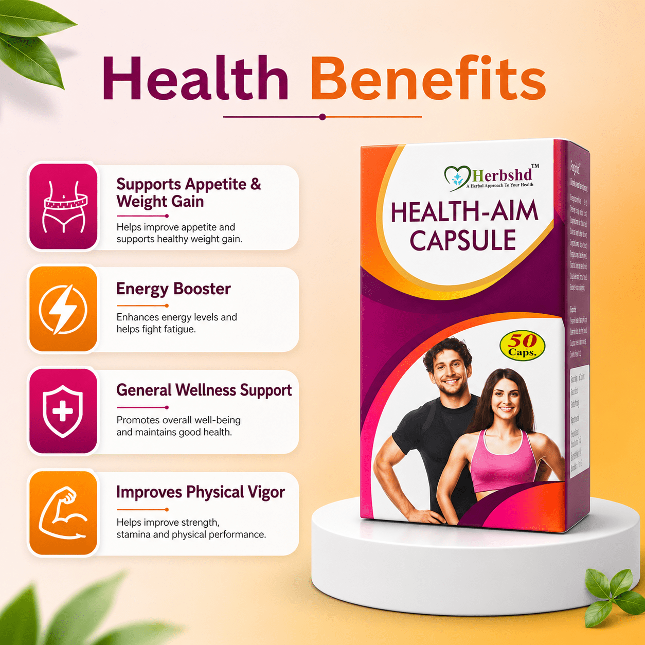 Y-Spur capsule & Health Aim Capsule (combo) - HEALTH AIM PHARMACY