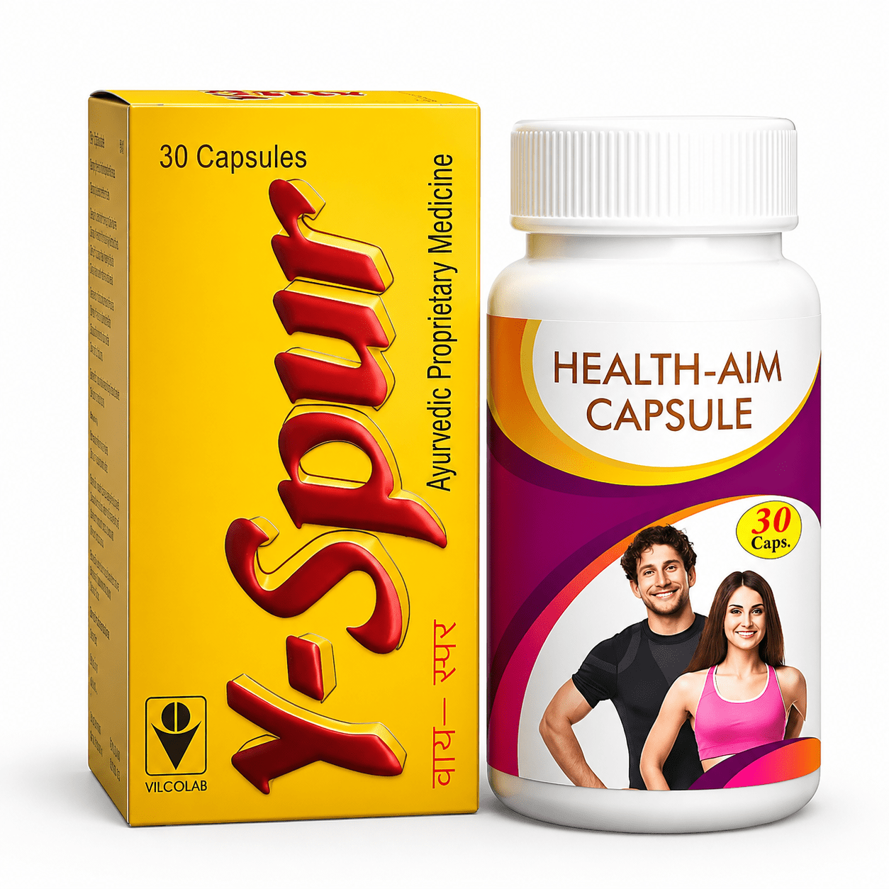 Y-Spur capsule & Health Aim Capsule (combo) - HEALTH AIM PHARMACY