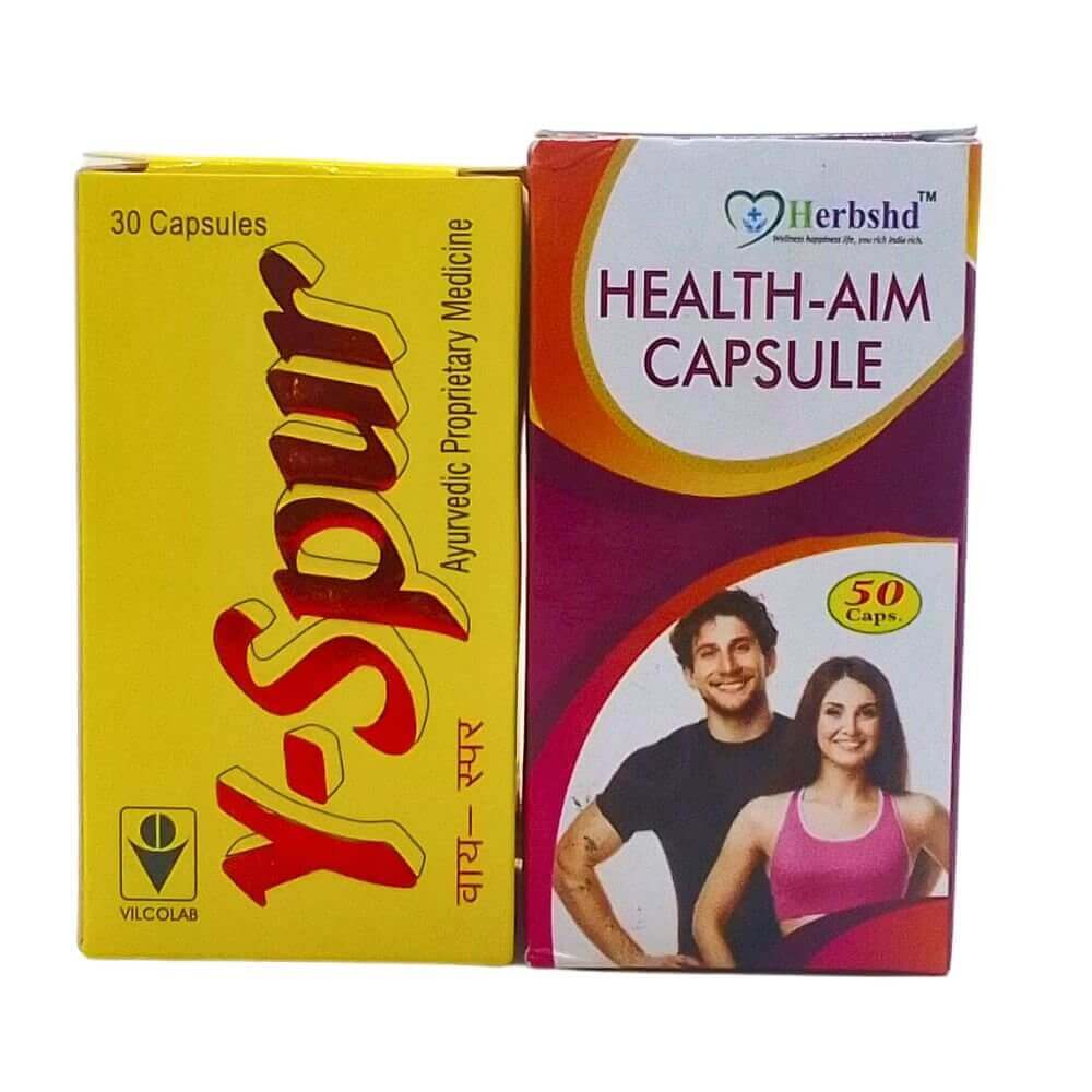 Y - Spur capsule & Health Aim Capsule (combo) - HEALTH AIM PHARMACY
