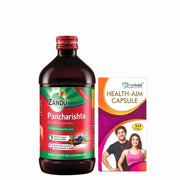 ZANDU Pancharishta Tonic & Health aim capsule (combo) - HEALTH AIM PHARMACY