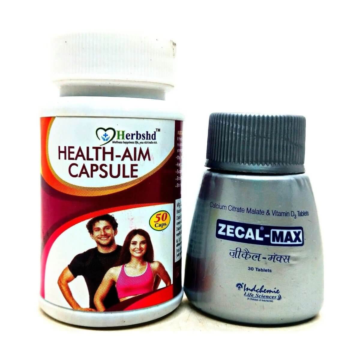 Zecal - Max tablet & Health ami capsule (combo pack) - HEALTH AIM PHARMACY