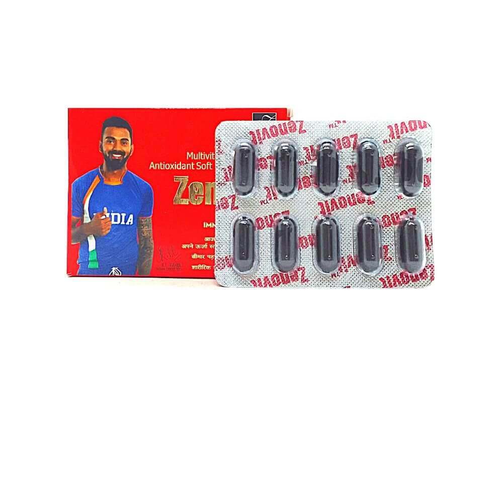 ZENOVIT CAPSULE for boost immunity power (pack of 4) - HEALTH AIM PHARMACY
