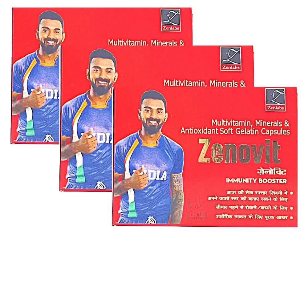 ZENOVIT CAPSULE for boost immunity power (pack of 4) - HEALTH AIM PHARMACY